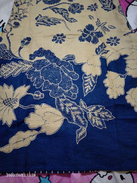 Batik Tunik Shibori Jumputan Terbaru Size S-3l / Hrb026 Yelbor Navbor / Biru  M L Xl Xxl Xxxl Td 228