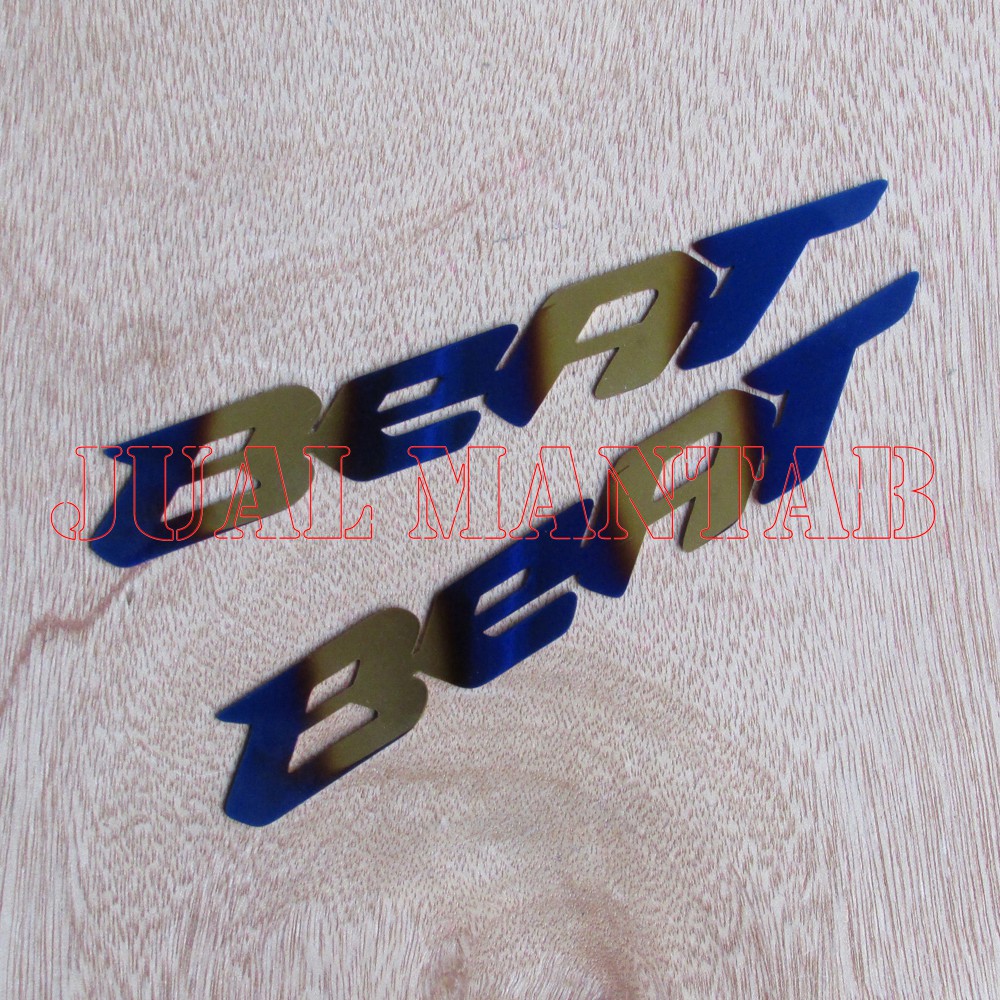 Emblem Beat Dan Vario l Stiker Body Samping Model 2 Tone Bakaran Variasi Aksesoris Emblem Motor 2 Tone Emblem Logo Twotone Model Thailook Asli Bakaran Beat Dan Vario Murah