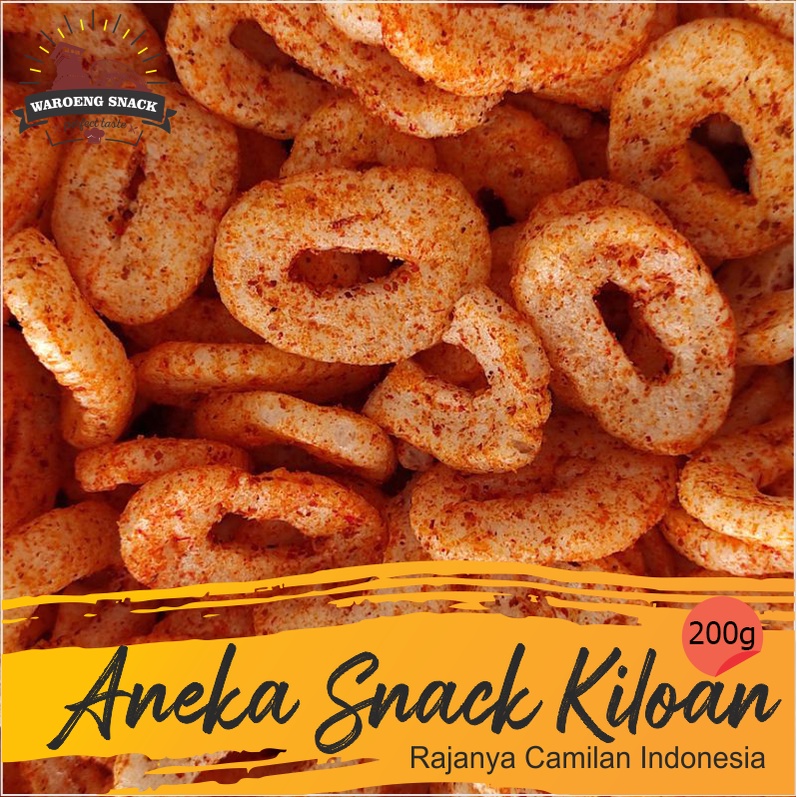 

Krupuk Ring Pedas 200g