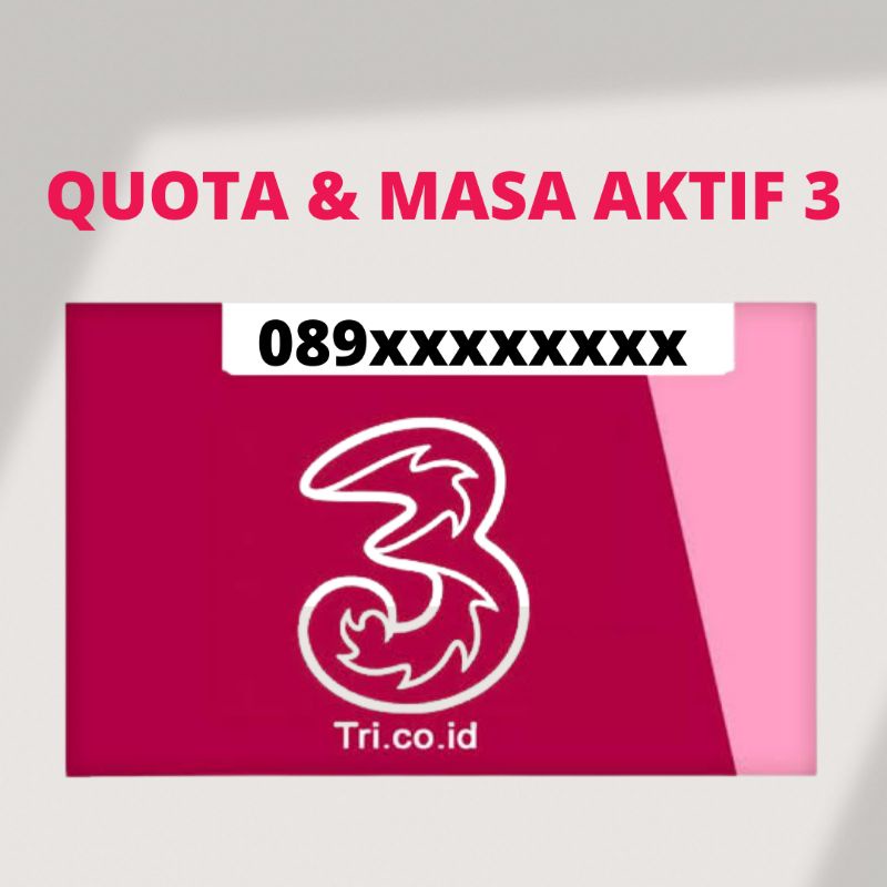 Quota Masa Aktif 3 Turun Harga
