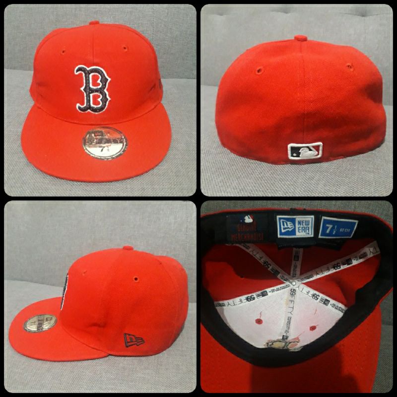topi new era boston premium