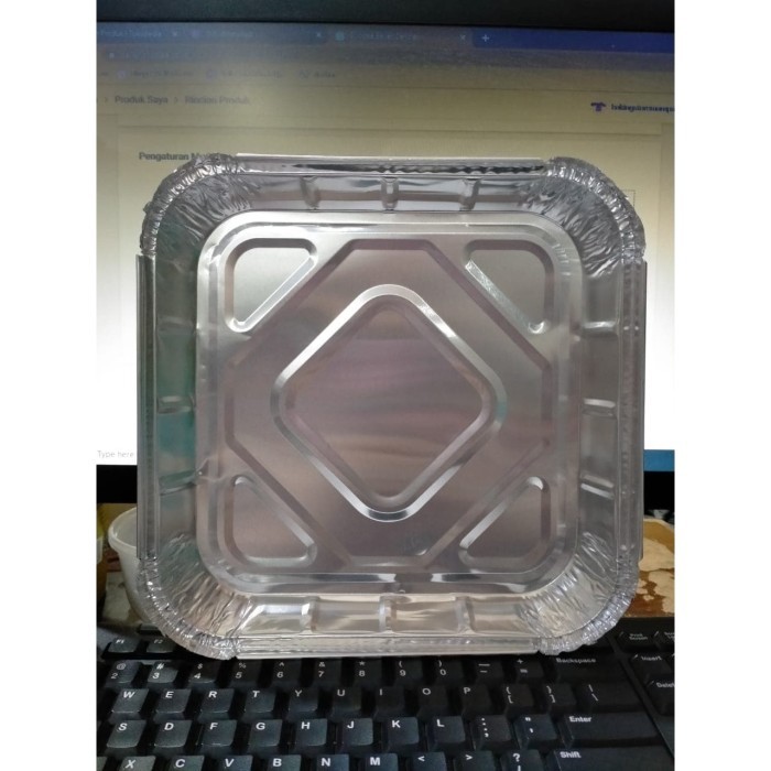 

Alumunium Foil Cup - Alu Tray Tray Square Kotak BX11380 - Gosend Only!!!