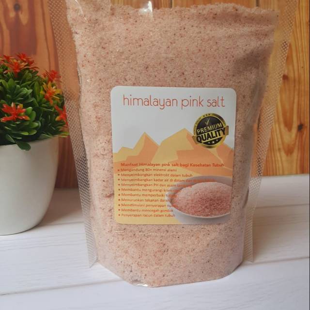 

Himalayan pink salt /garam Himalaya Asli