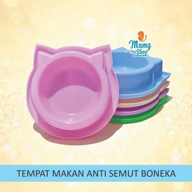 TEMPAT MAKAN ANTI SEMUT BENTUK KUCING