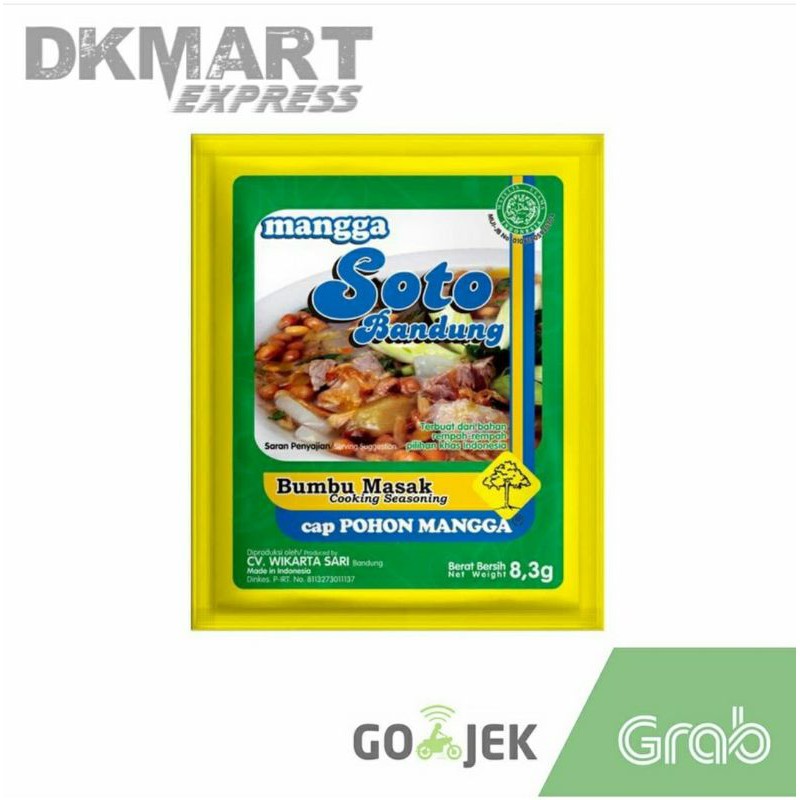 bumbu soto Bandung instant cap pohon mangga 8gram