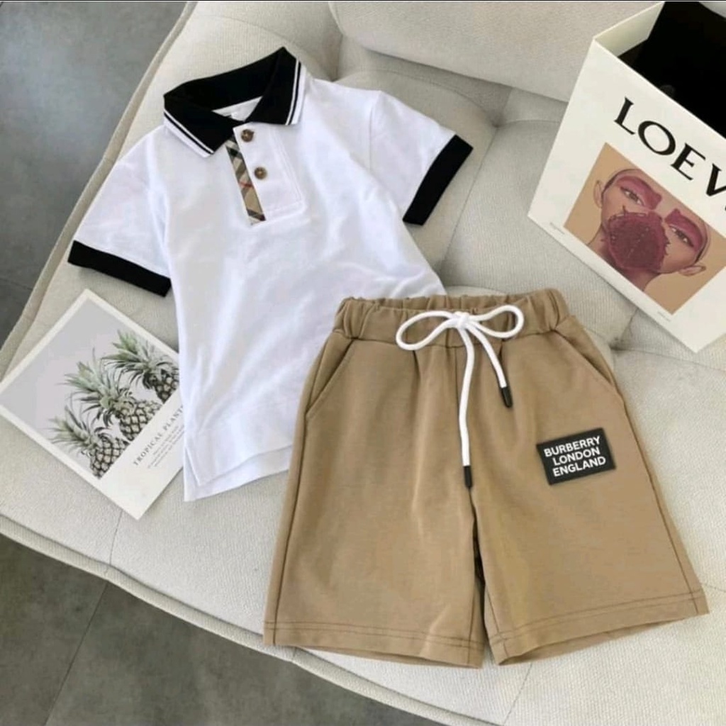 SETELAN BAJU ANAK SETELAN POLO LONDON BURLBERY ANAK 1-5 TAHUN SETELAN ANAK LAKI LAKI BAJU ANAK LAKI LAKI SETELAN ANAK PEREMPUAN BAJU ANAK PEREMPUAN TERBARU BAJU ANAK UNISEX SETELAN POLO ANAK ATASAN ANAK  TERBARU /TERLARIS