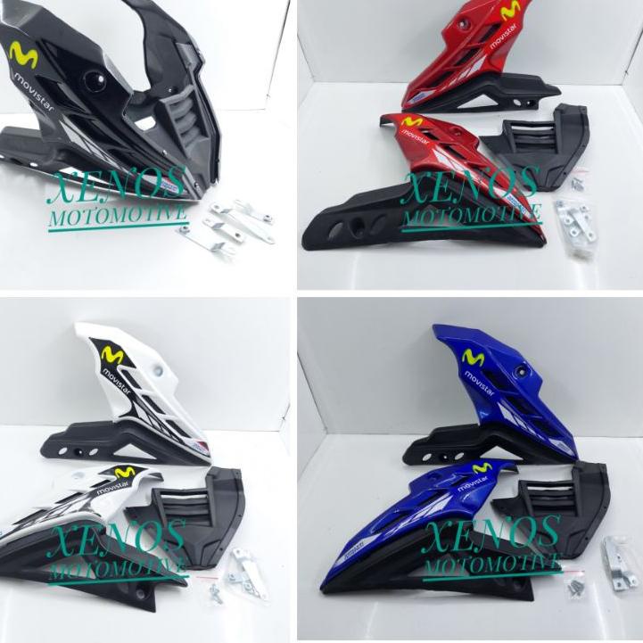➺ COVER MESIN YAMAHA VIXION OLD NEW TUTUP MESIN VIXION NEW ✧