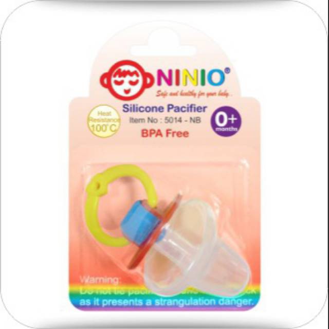 Empeng Bayi Silicone Ninio 0 6 Bulan Indonesia