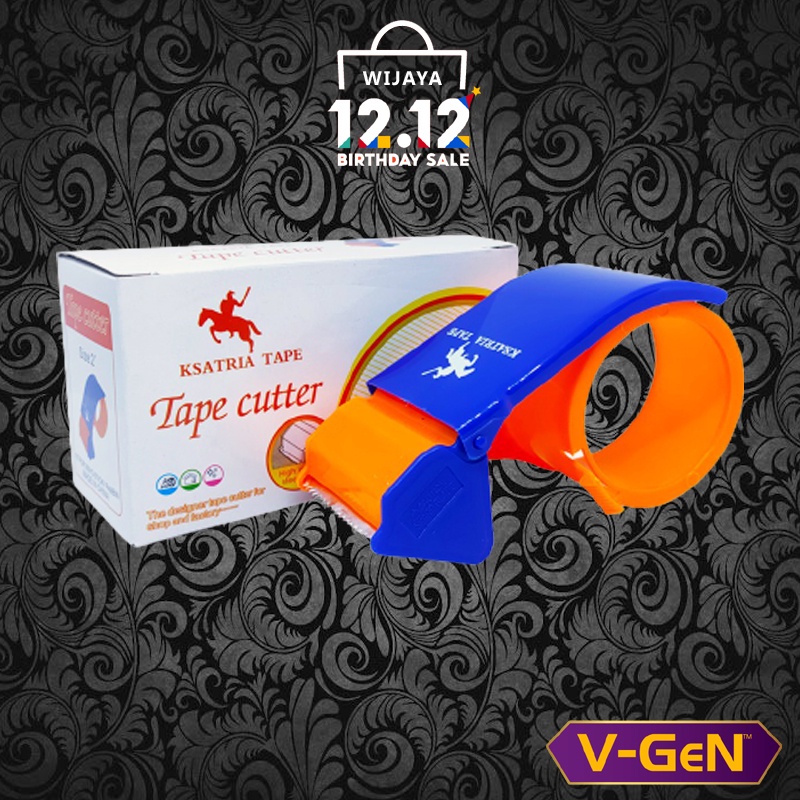 

Tape Dispenser Tape Cutter Alat potong Lakban Besar 48mm 2 Inch 2" Origin