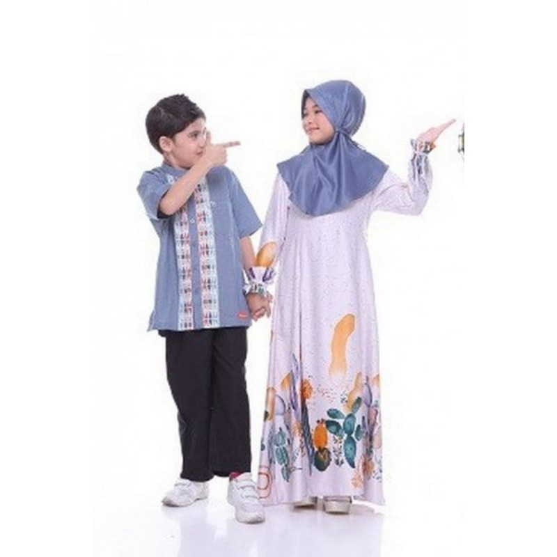 gamis anak nibras murah promo