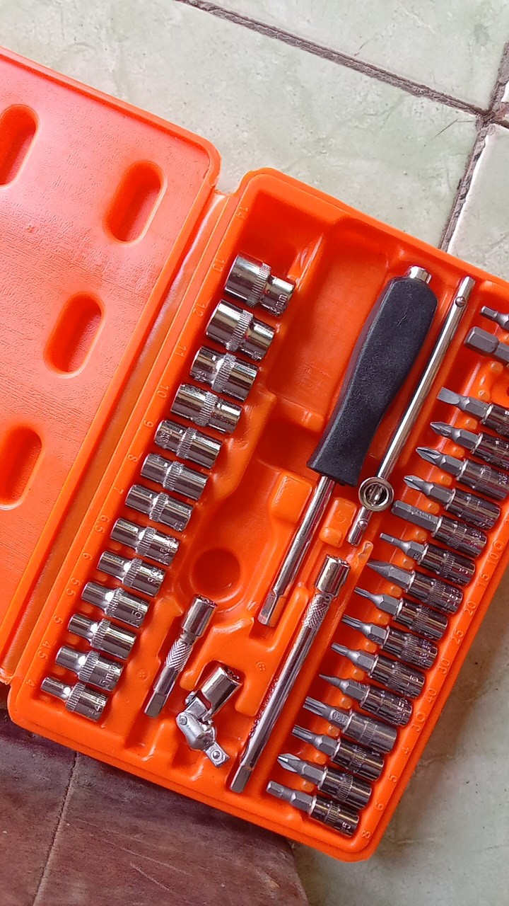 Kunci Sok Set Kenmaster 38 Pcs Wrench / Kunci Shock
