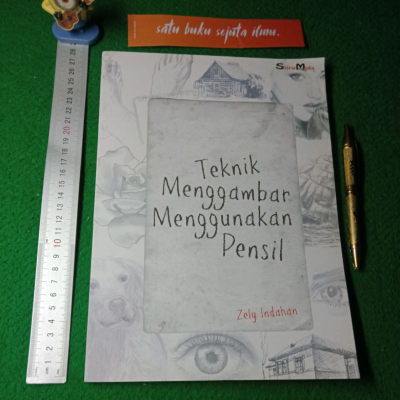 Jual Buku Teknik Menggambar Menggunakan Pensil by Zely Indahan