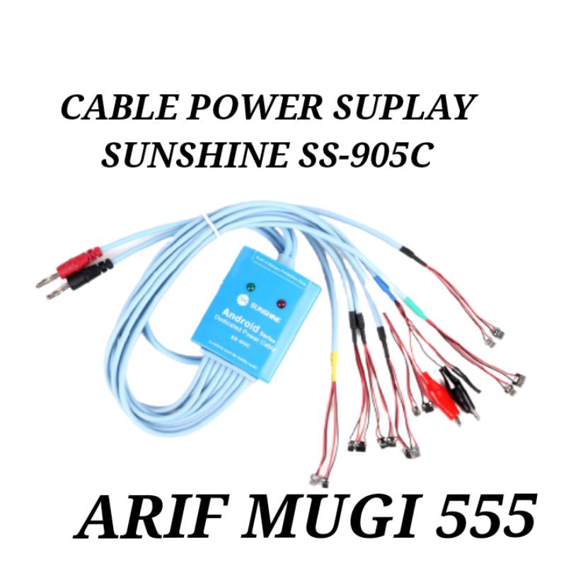 CABLE KABEL POWER SUPLAY SUPPLY SUNSHINE SS-905C ORIGINAL