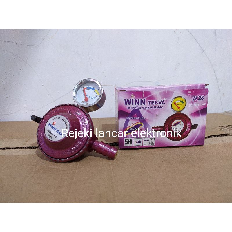 Regulator winn gas W28 Meter