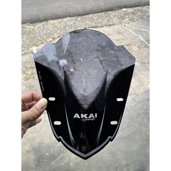 Visor Aerox Motif Karbon Merek Mhr Original | Windshield Aerox