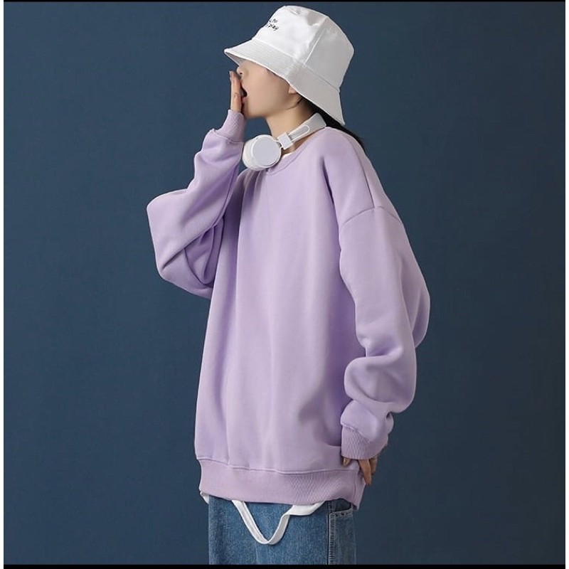 BASIC SWEATER UNISEX - BASIC SWEATER POLOS - SWEATER OBLONG WANITA