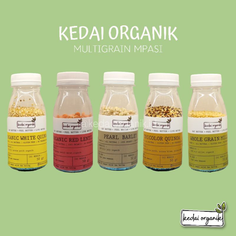 

Kedai Organik Multigrain MPASI 50gr