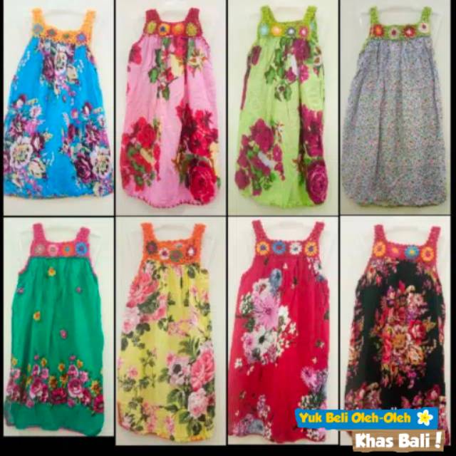 DRESS RAJUT ANAK 3-5 Thn KHAS BALI