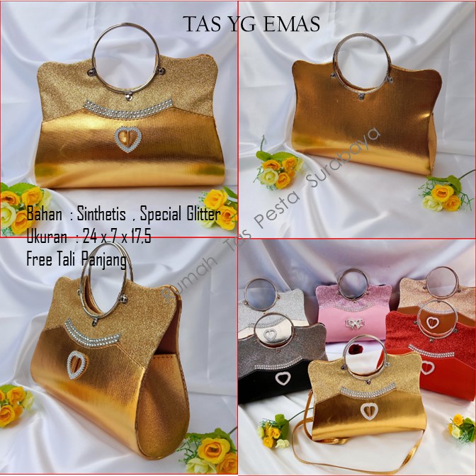 Tas Kecil,Tas Imut,Tas Kondangan,TAS YG EMAS