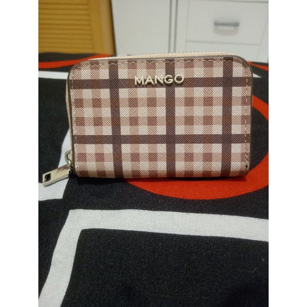 Mango check purse Ori