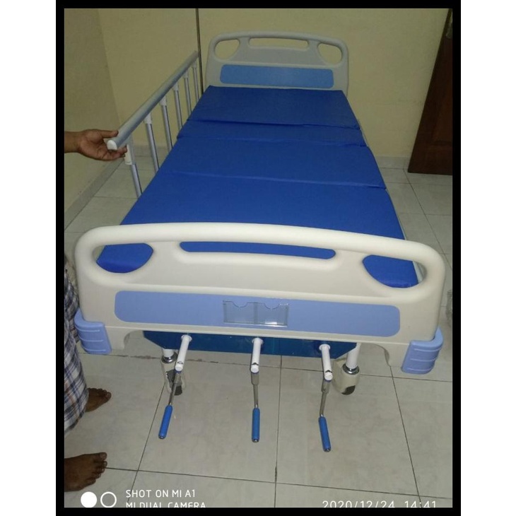 Tempat Tidur Rumah Sakit 3 Engkol | Bed Pasien Ranjang 3 Crank