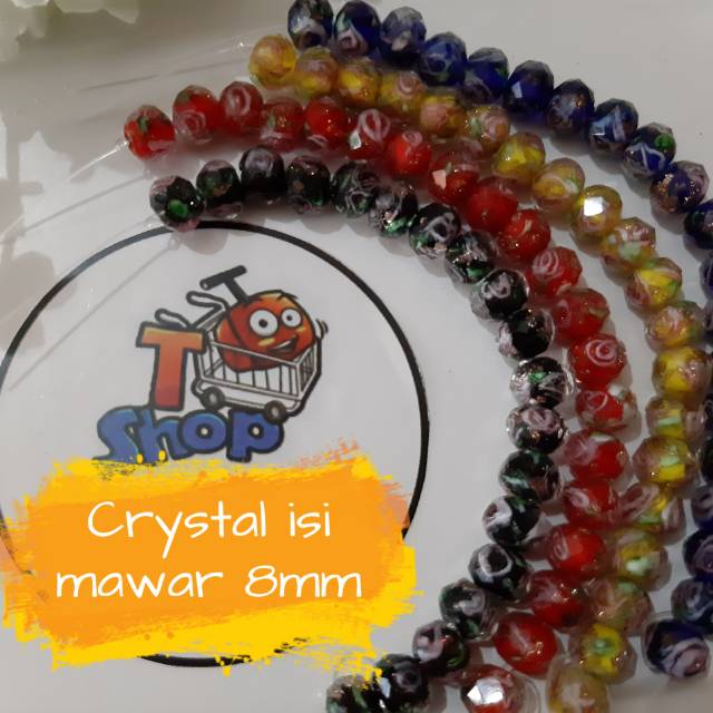 

Crystal isi mawar per biji