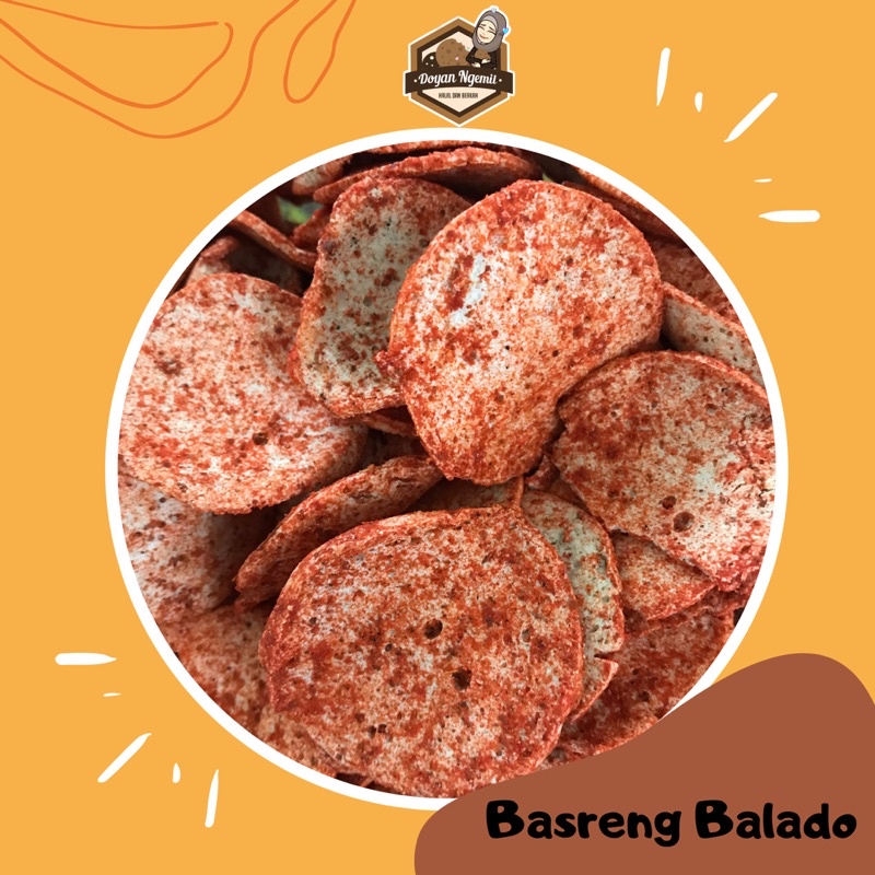 

Basreng Balado 250g/Bakso Goreng Balado