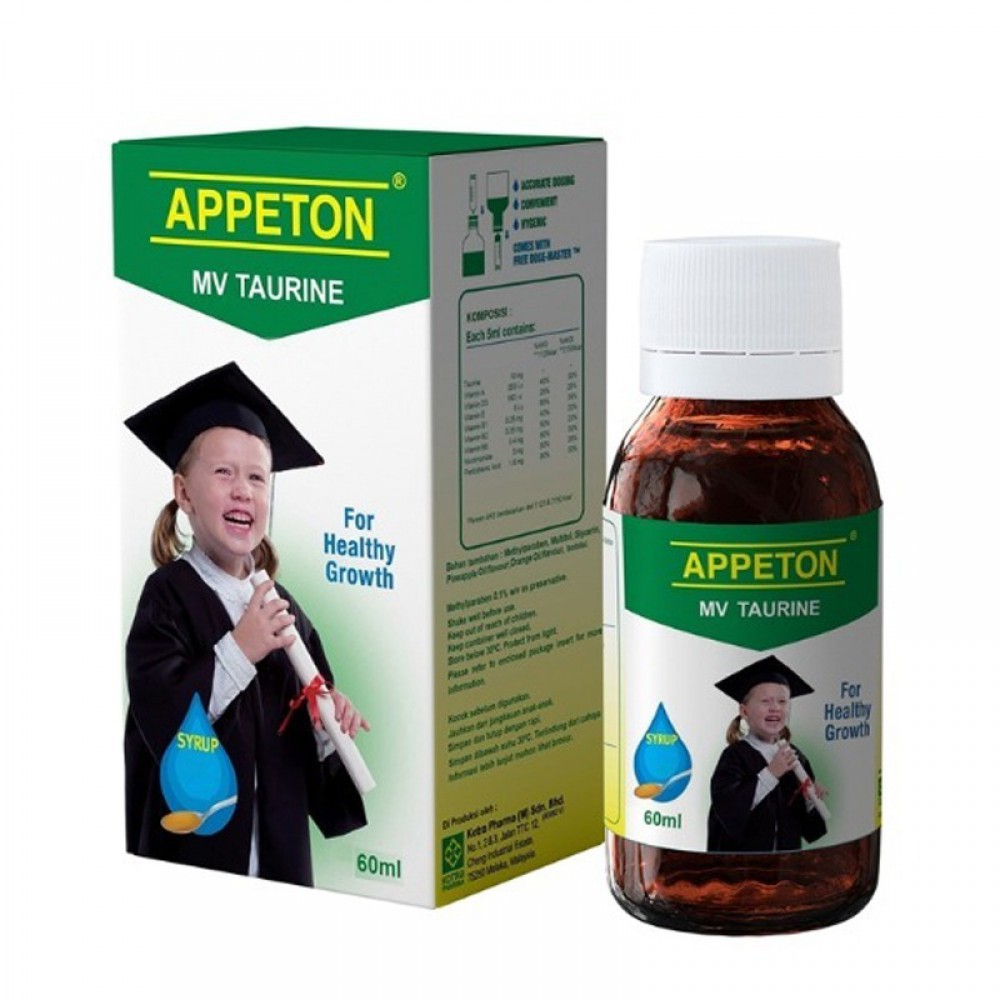 Appeton Multivitamin Syrup 60ml - Taurine