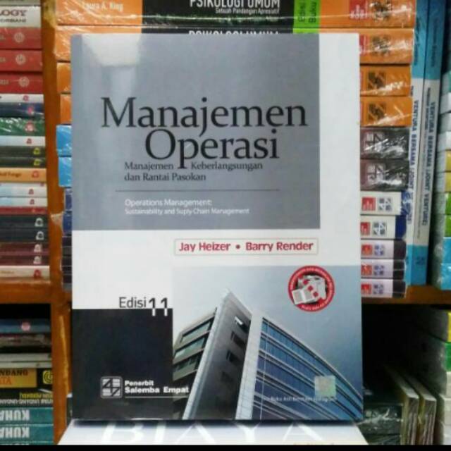 Buku manajemen operasi edisi 11 original
