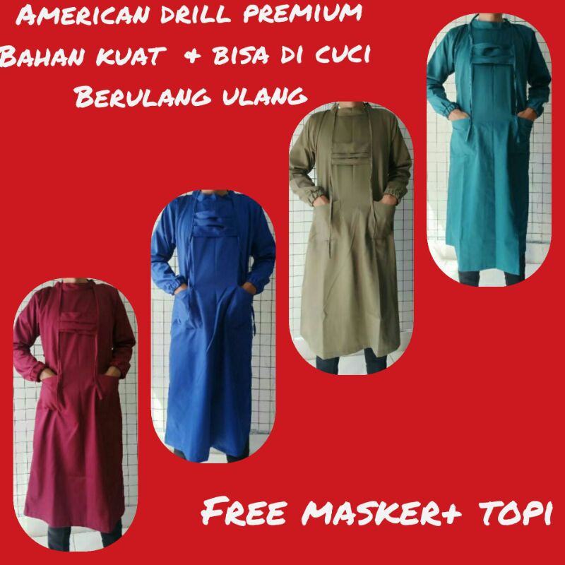 APD/OKA/GOWN/JUBAH/APRON