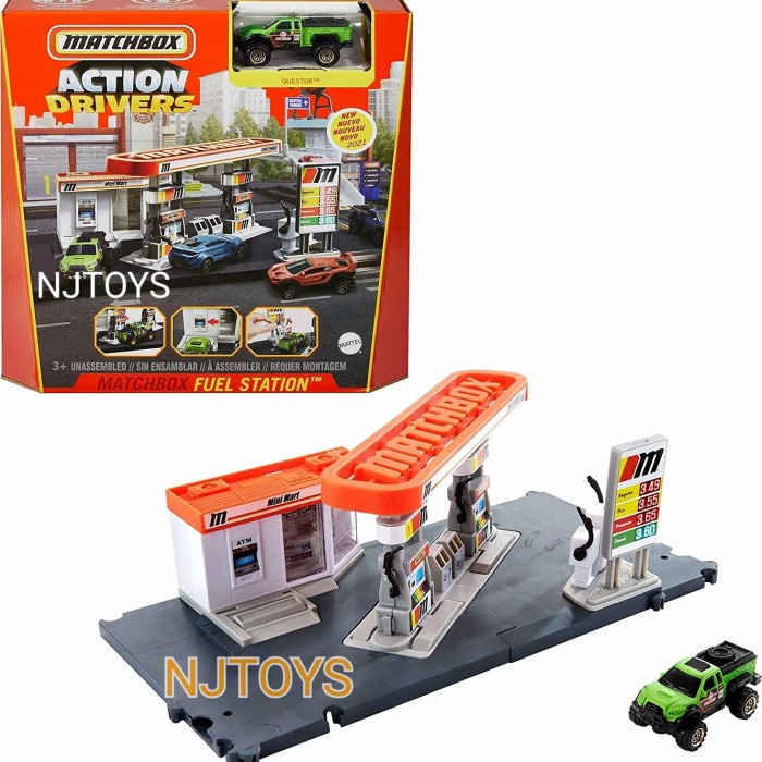 Jual matchbox action drivers fuel 