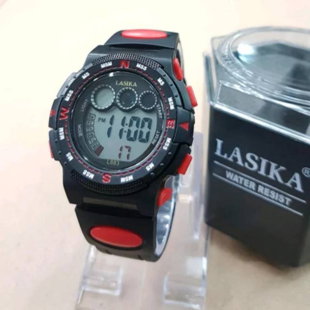 JAM TANGAN ANAK PRIA COWOK CEWEK LASIKA ORIGINAL DIGITAL LED WATER RESIST