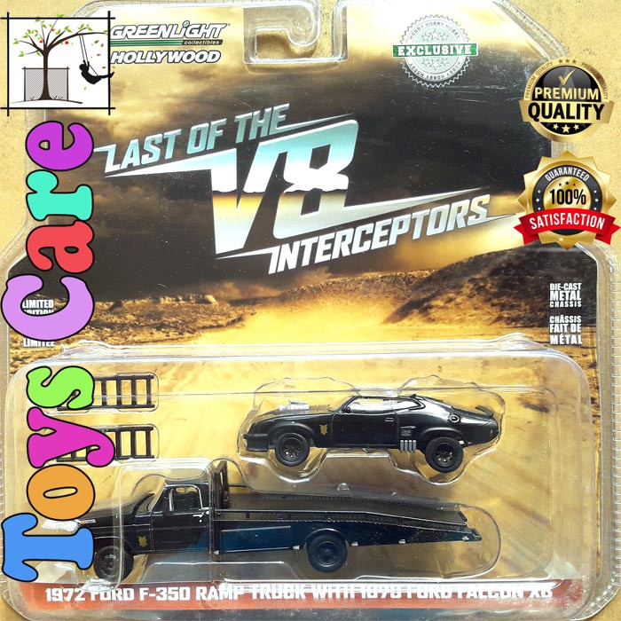 GREENLIGHT LAST OF THE V8 INTERCEPTORS - 1972 FORD F-350 RAMP TRUCK with 1973 FORD FALCON XB - PROMO