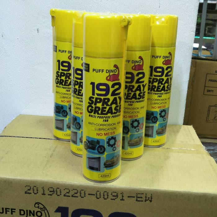 Spray grease PUFF DINO 192 Pelumas gemuk semprot