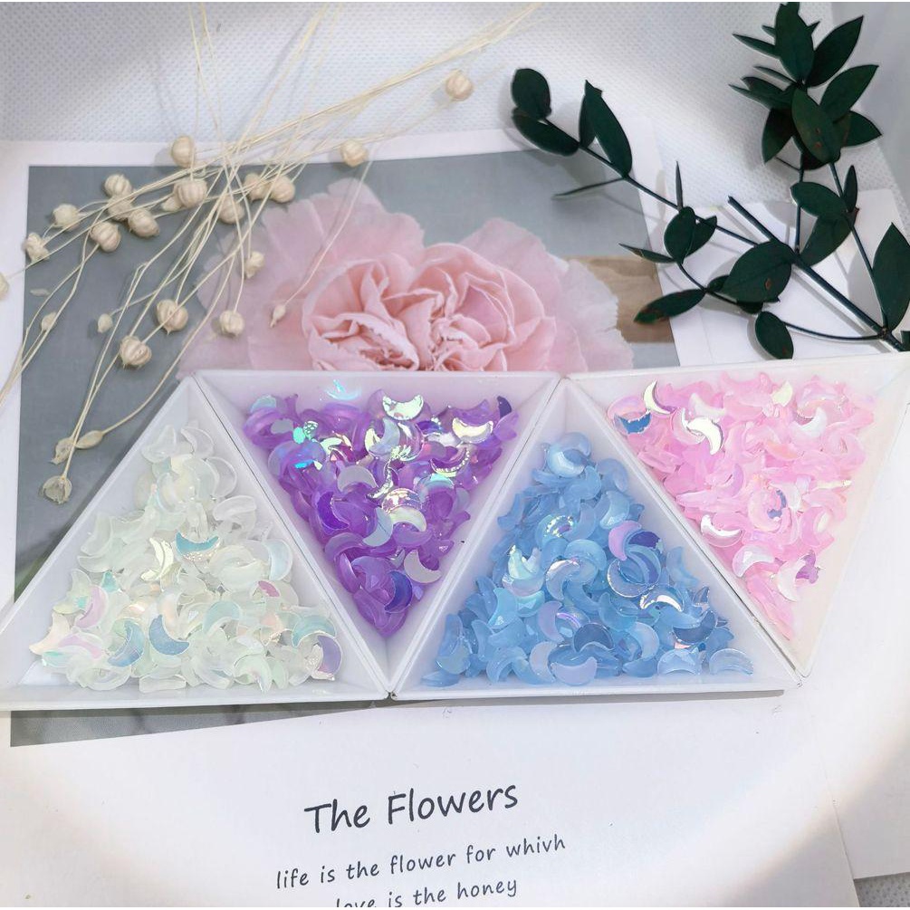Mxbeauty Aurora Nail Art Dekorasi Resin Fashion 3D Glitter Hiasan Kuku Perhiasan Kuku Berlian DIY Manicure Aksesoris
