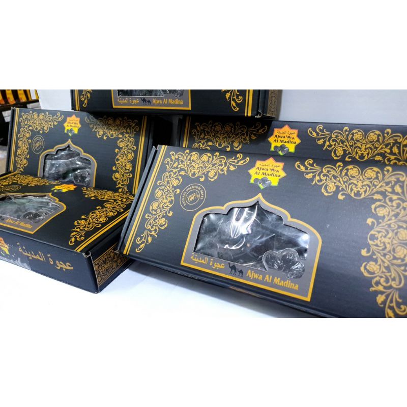 kurma nabi al madina / ajwa premium super jumbo ( grade 1 ) 500gr