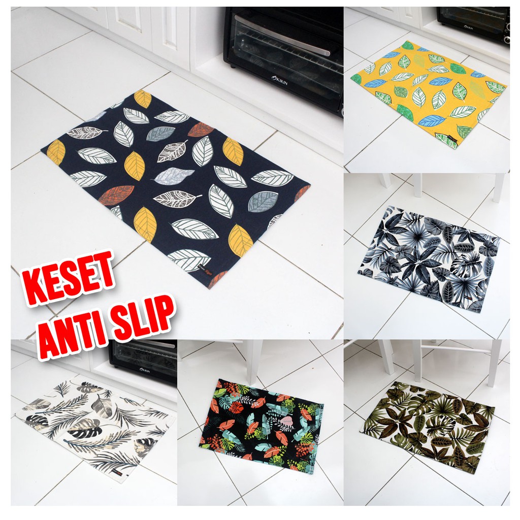 KESET MOTIF ANTI SLIP MINIMALIS B