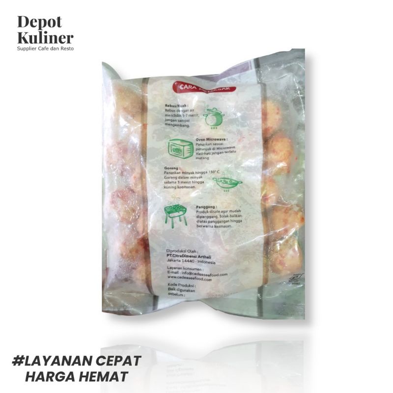 Cedea Bakso Salmon / Salmon Ball 500GR
