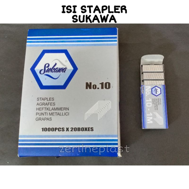 Isi Staples sukawa 1 BOX isi 20pcs