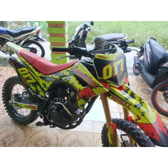 

Decal CRF kuning stabilo keren