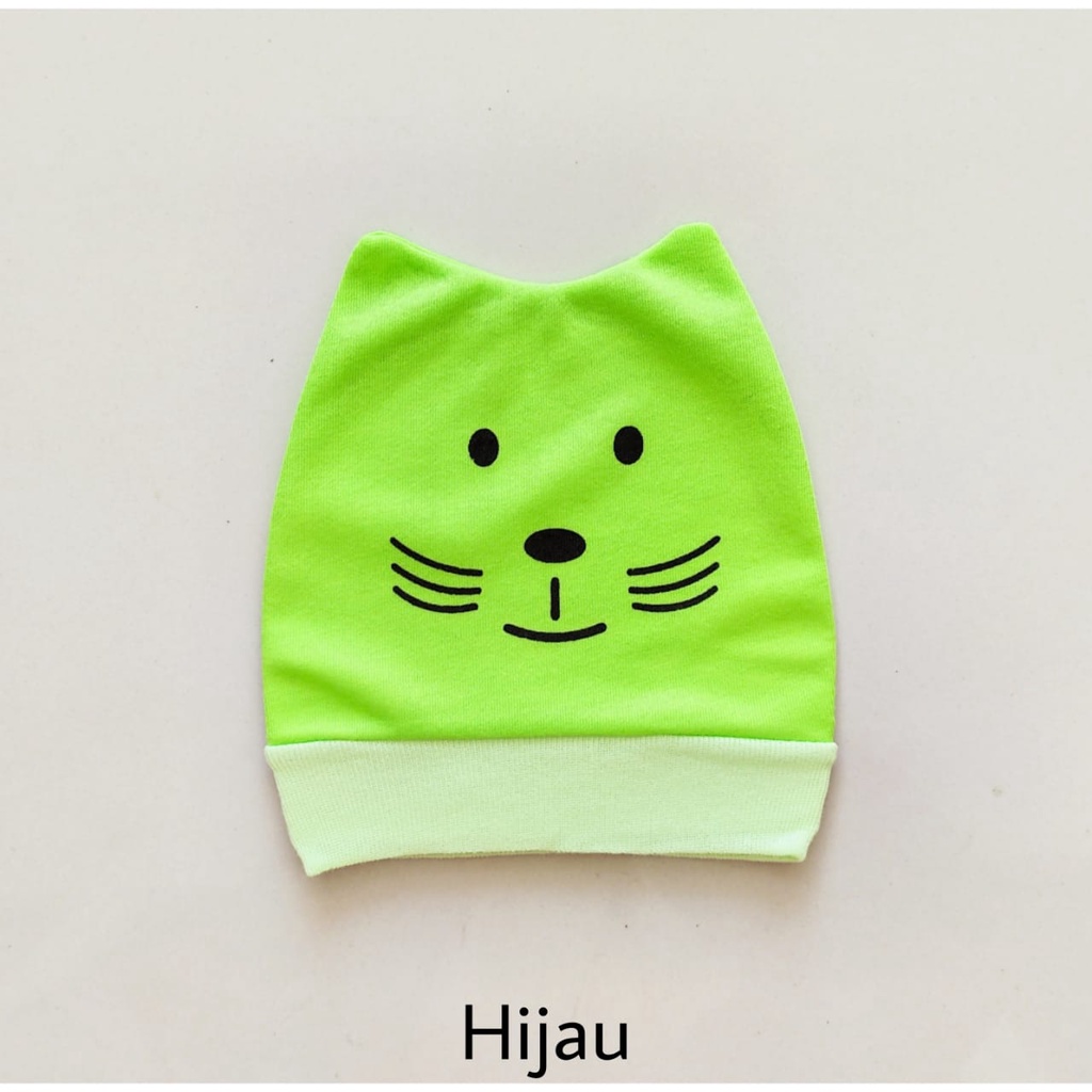 1 LUSIN (12 pcs) Topi bayi OLALA harga grosir TERMURAH