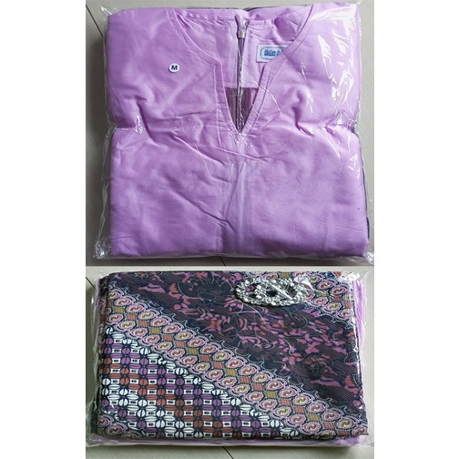 baju melayu wanita modern  1 stel size M-XL