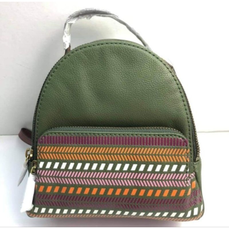 felicity mini backpack green multi