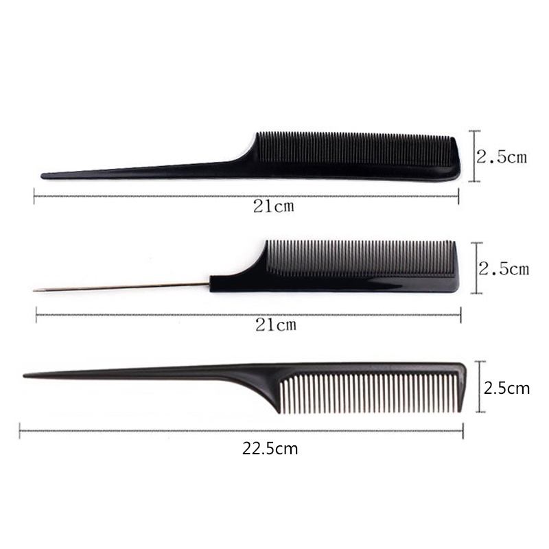 Hair Dryer Sisir Blow Rambut Sisir Semir Rambut Sisir Salon Profesional Hair Comb 1 Set 10pcs