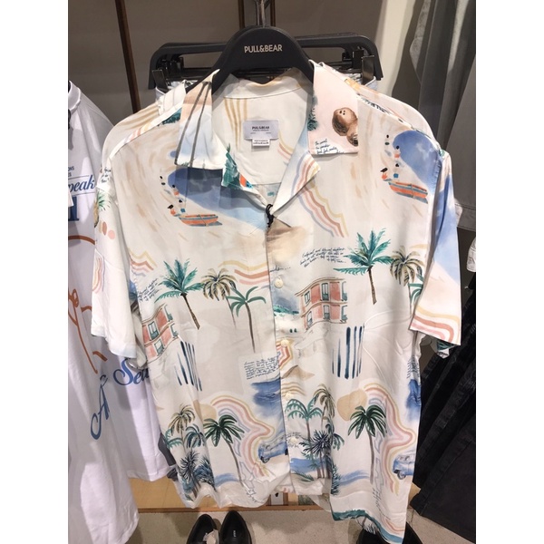 kemeja cowok pull&bear original store