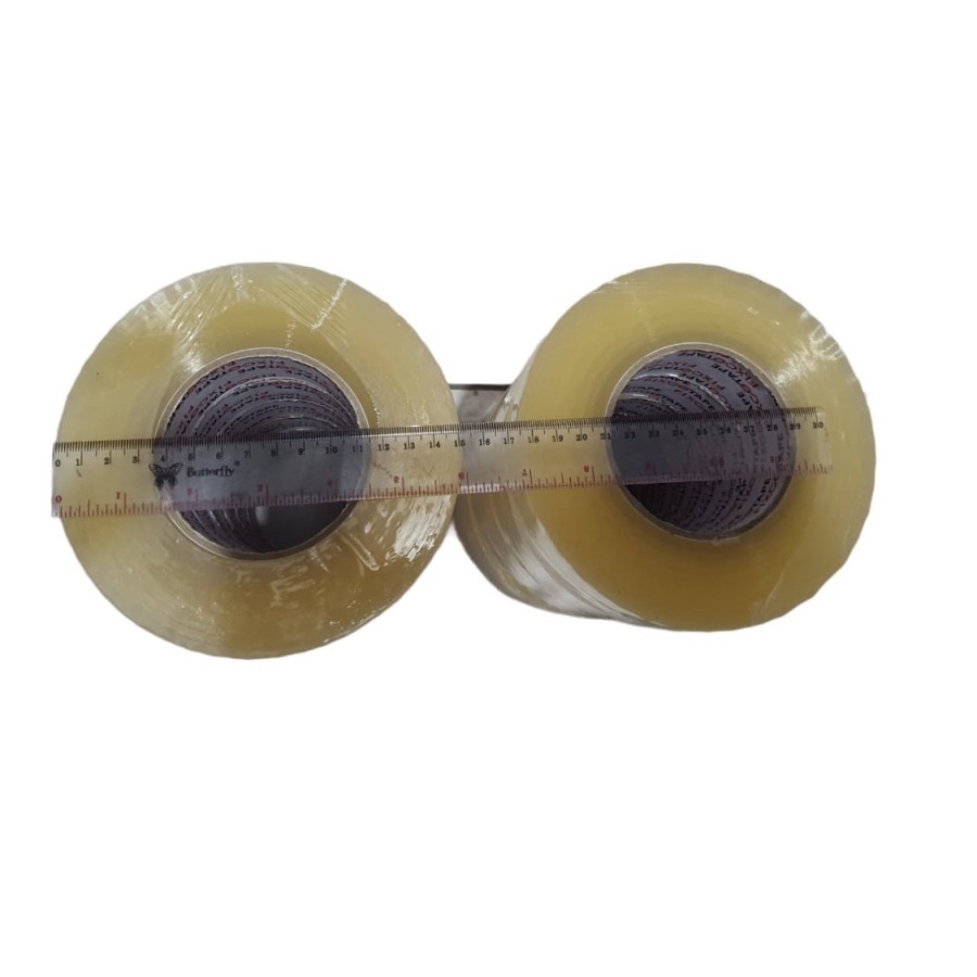 

LAKBAN JUMBO BENING / COKLAT 45MM x 300M FULL MURAH JAMIN REKAT.. /ROLL