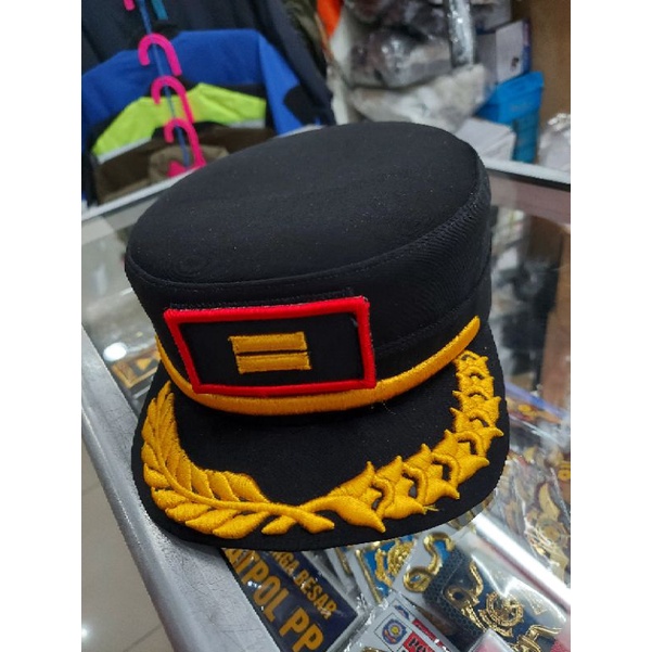 TOPI KOMANDO HIJAU dan HITAM POL PP