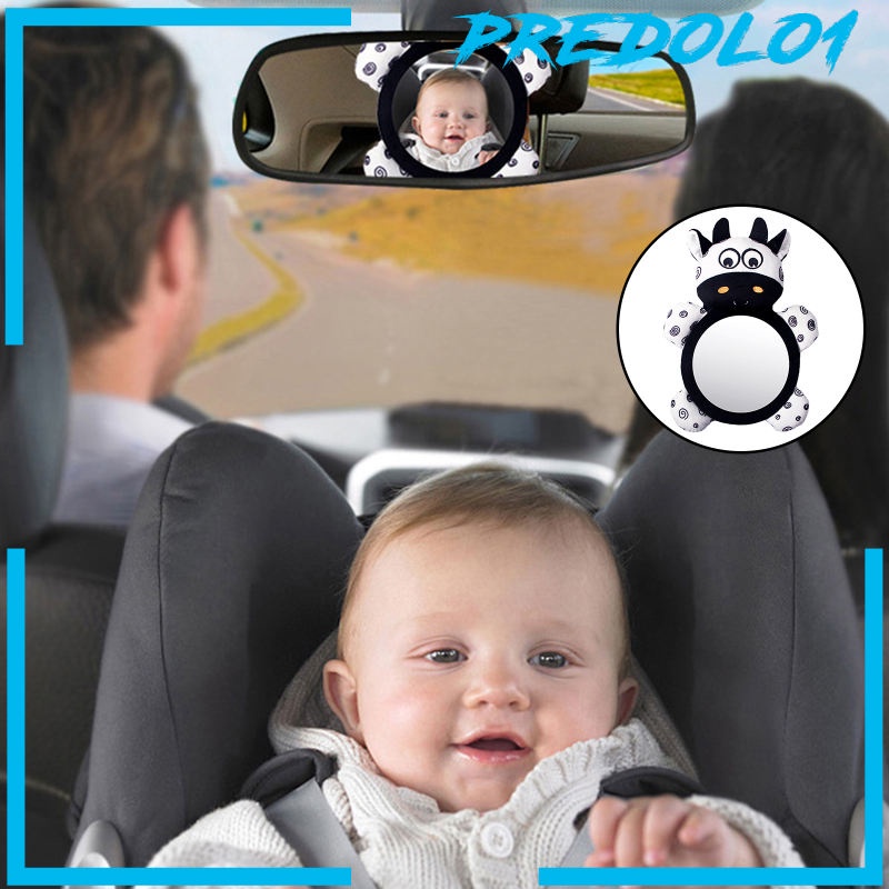 [PREDOLO1] Baby Car Mirror Car Seat Back View Mirror Reflector for Newborn Toddler Kids