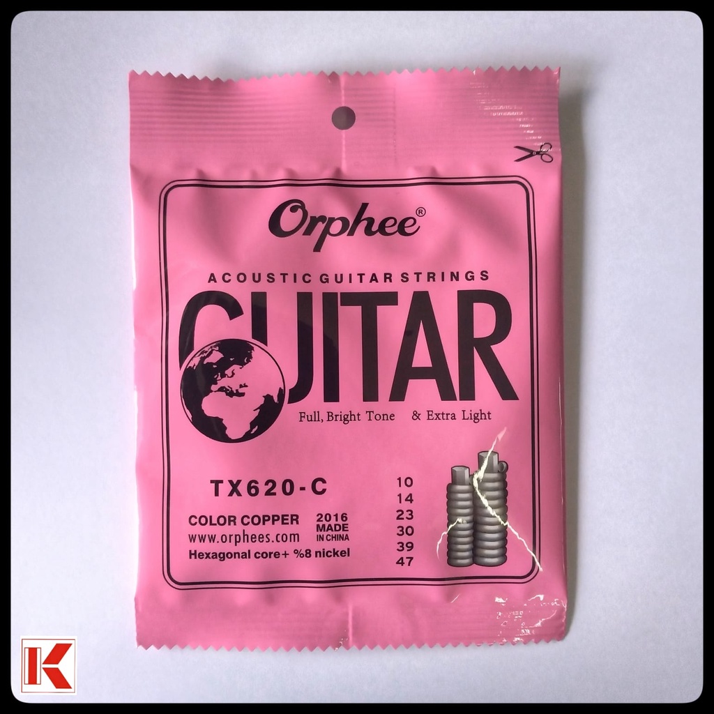 Senar Gitar Akustik Orphee TX620C TX-620C TX 620C
