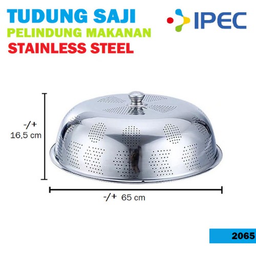 Tudung Saji TUTUP Stainless Steel Diamter 65 CM / pelindung makanan 2065